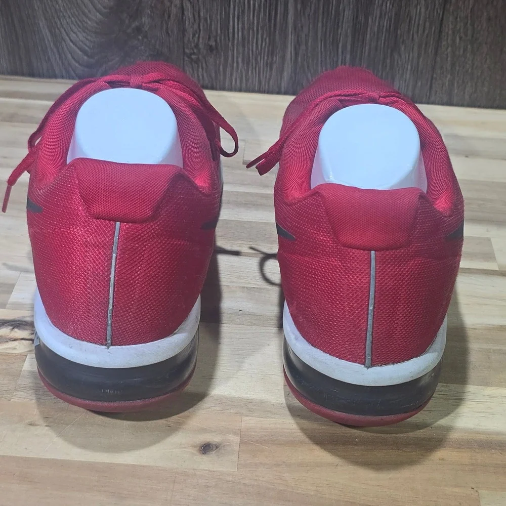 Nike Air Max Sequent University Red Black Running Shoes‎ Mens 13